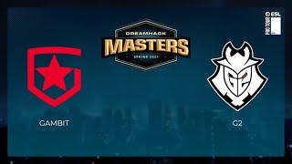 Gambit vs G2 | Highlights | DreamHack Masters Spring 2021