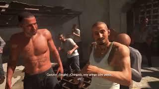 Uncharted 4 Gameplay All the prisoners are fighting together in the jail #Uncharted #Uncharted4PS5