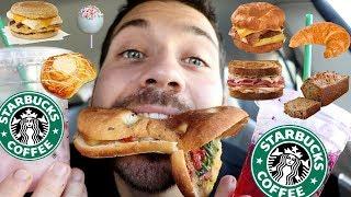 Hi My Name Is Joe and I Never Had Starbucks (MUKBANG)