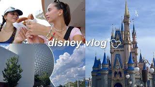 DISNEY VLOG  | epcot, magic kingdom, tron, cosmic rewind, & animal kingdom