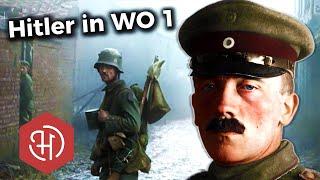 Hitler tijdens de Eerste Wereldoorlog