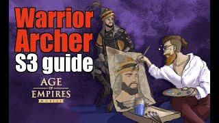 AoEM | Season 3 - Rank 1 Warrior Archer Guide - F2P & Spender