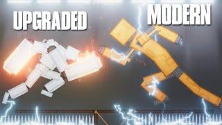 UPGRADED Android vs Modern Android on Deadly Arena
