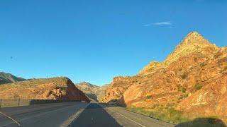 A summer sunrise drive down through the Gorge.