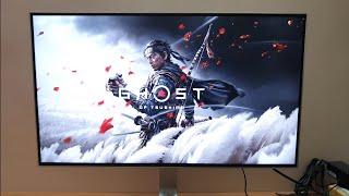 Ghost Of Tsushima on PS4 Slim (1080P Monitor) Road to 10K