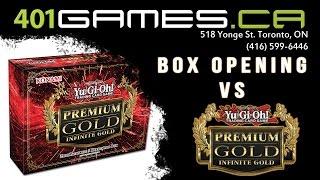 Yugioh Premium Gold: Infinite Gold Box Opening - 401 Games