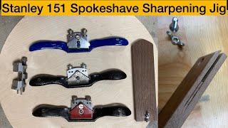 Stanley & Record 151 SpokeShave Sharpening  Jig