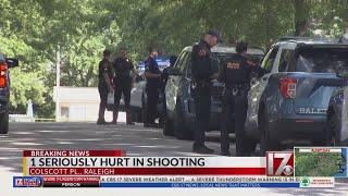 One seriously hurt in Raleigh shooting