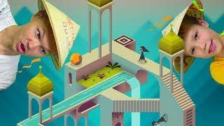 Monument Valley - очень мудреная и залипательная игра с иллюзиями