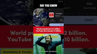 World Population vs YouTube Downloads – The Crazy Numbers! 