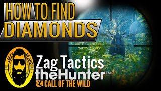 How to FIND DIAMONDS in thehunter Call of the Wild | Using ZagTactics