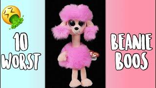 MY TOP 10 LEAST FAVORITE BEANIE BOOS