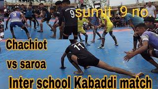 GSSS Chachiot vs GSSS Saroa kabaddi match   #interschoolkabaddimatch #prokabaddi #gssschachiot