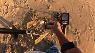 ￼ beach metal detecting with a silver lining