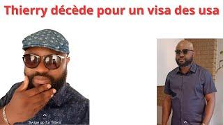 THIERRY LAISSE SA FEMME  2 ENFANTS EN AFRIQUE DU SUD POUR  UN VISA DES USA A KINSHASA OU IL DEC*DE