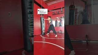 Difference between the jab and a straight? #kickboxing #muaythai #mma #karate #senseigeoff