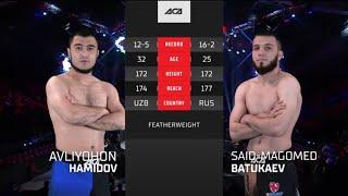 Авлиёхон Хамидов vs. Саид-Магомед Батукаев | Avliyohon Hamidov vs. Said-Magomed Batukaev | ACA 170