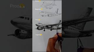 Draww realistic Aeroplane#art #drawing #shorts #viral