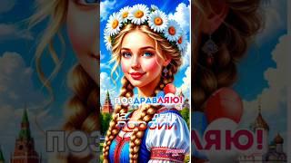12 июня- День России!#музыкальнаяоткрытка #праздник