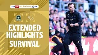 SURVIVAL! | Plymouth Argyle v Derby County extended highlights