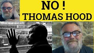  No by Thomas Hood November by Thomas Hood - Analysis Explanation - November by Thomas Hood - No