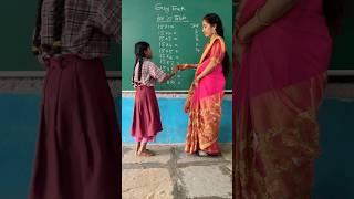 Easy trick for 15 table by Srinithya#shortsviral #govtschool #maths #easytrick #tables# shortcut