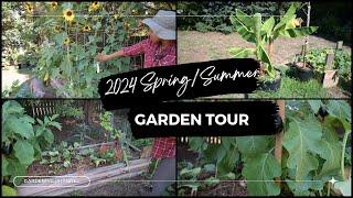 2024 Spring & Summer Garden Tour | Vibrant Blooms, Lush Greenery & Gardening Tips