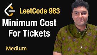 Minimum Cost For Tickets - Leetcode 983 - Python