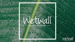 Wetwall the Ultimate Water Proof Surface. Single Panel. No Tile/Grout. Perfect for Kitchen/Bathroom