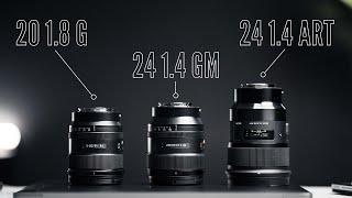 Sony A7siii Lens Series: 24 mm Lenses COMPARED - Which One Will I KEEP