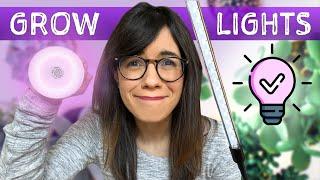 GROW LIGHTS FOR HOUSEPLANTS (PART 1) | why, when, and how to use them !