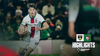 Highlights: Northampton Saints v Leicester Tigers | Round One | Premiership Rugby Cup