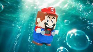 Super Mario Odyssey - Lego Luigi enters the Nintendo Switch to save Mario! Mario Story