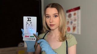 ASMR Detailed Eye Exam (Flashlight Triggers)