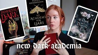 the newest dark academia fantasy books are...🩸 vampires, academic rivals, sapphic | booktok favs