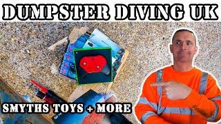 UK DUMPSTER DIVING FOR TOYS - You Won't Believe What's Inside