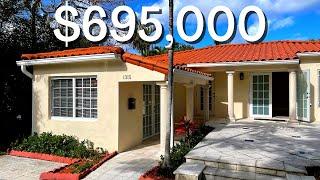 Miami House Tour - CHEAPEST House For Sale on Biscayne Point Miami Beach