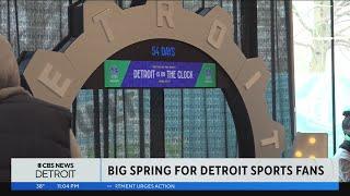 Big spring ahead for Detroit sports fans