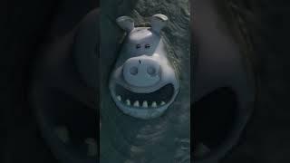 Porcus Swamp chill #shorts #3d #Houdini #Redshift #SideFX #pig #CG  #3dsmax #3dmotion  #3danimation