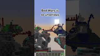 Bed Wars is the most unserious game 