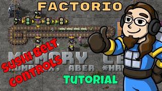 Factorio - Exakte Menge auf dem Belt - Sushi Tutorial - Verschiedene Lösungen