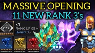 11 NEW RANK 3’s! MASSIVE CYBER OPENING! MARVEL CONTEST OF CHAMPIONS!