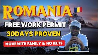 Romania Free Work Visa 2024|Easy Way To Move To Europe Romania| Jobs in Romania & School Admiission