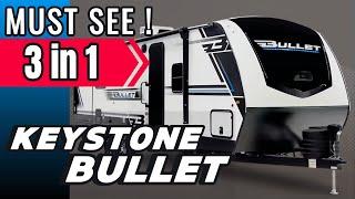 3 NEW Floorplans - 2025 Keystone BULLET Travel Trailer (MUST SEE)