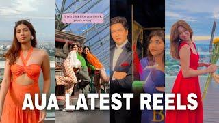 AUA LATEST REELS OF SINGAPORE TRIP || Aashna Hegde || Unnati Malharkar || Ashi Khanna