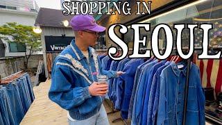 Thrifting in Korea  Vintage Shopping in Seoul Vlog, Hongdae Vintage shops, Select Shops 2024