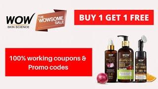 The WoW Some Sale  : BUY 1 GET 1 FREE  | WoW Skin Science | Coupon Code | 100% verified #buywow