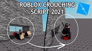 CROUCH/CRAWL SCRIPT TUTORIAL | ROBLOX STUDIO