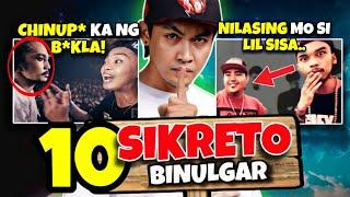 10 SIKRETO | "BINULGAR Sa FLIPTOP"