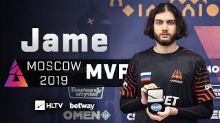 Jame - HLTV MVP by betway of BLAST Pro Series Moscow 2019